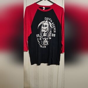 Black Graphic Men's Shirt